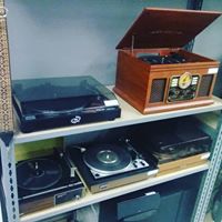 Photo of record players